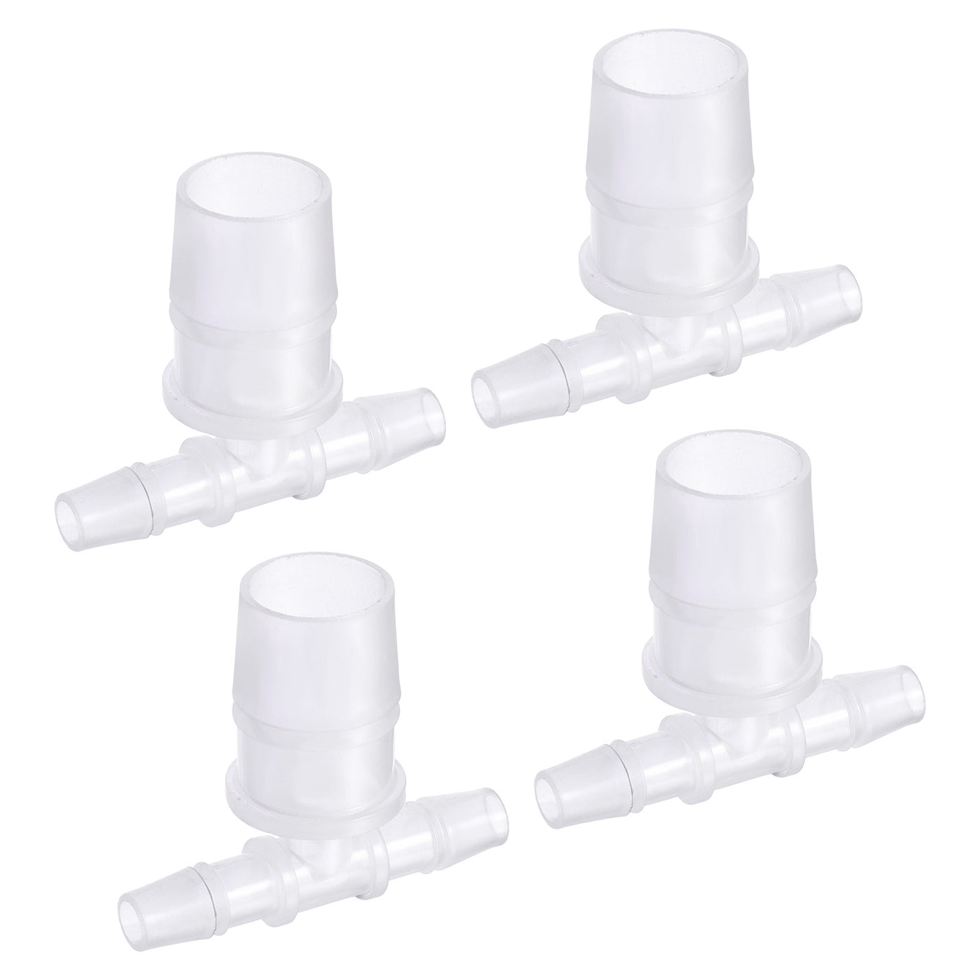 Harfington PP Reducing Barb Hose Fitting T Shape OD Pipe Connector