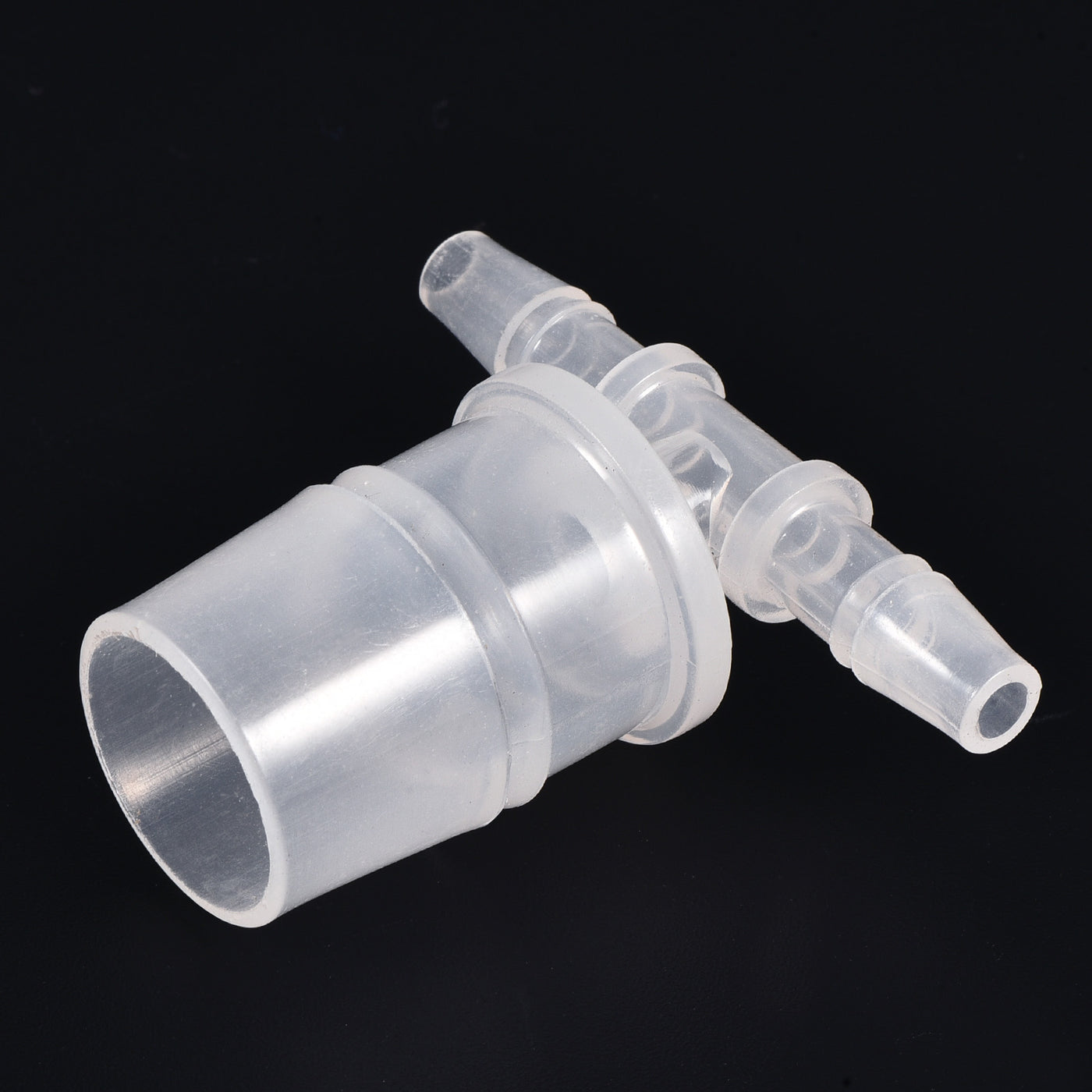 Harfington PP Reducing Barb Hose Fitting Tee T Shape OD Pipe Connector