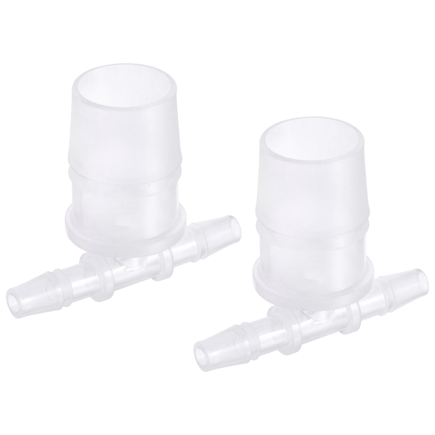 Harfington PP Reducing Barb Hose Fitting Tee T Shape Pipe Connector