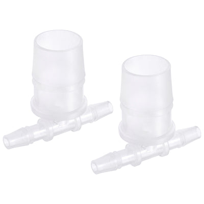 Harfington PP Reducing Barb Hose Fitting Tee T Shape Pipe Connector