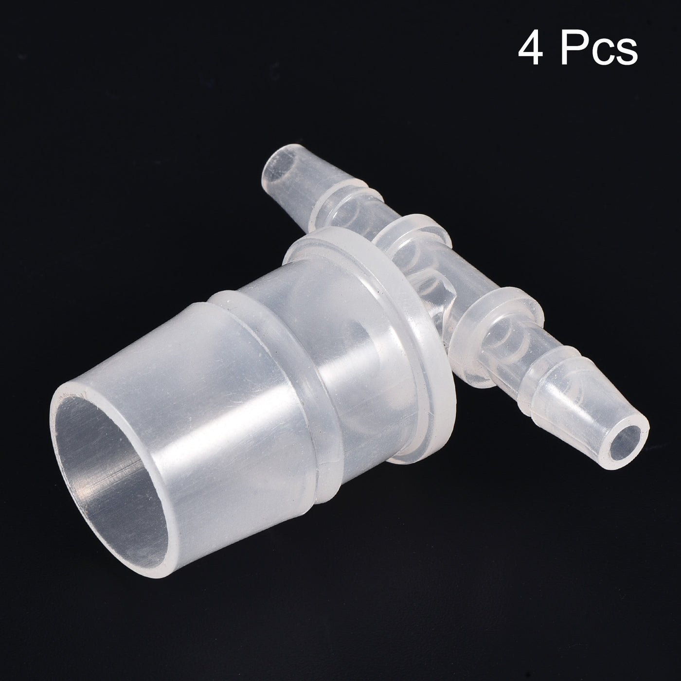 Harfington PP Reducing Barb Hose Fitting T Shape OD Pipe Connector