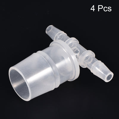 Harfington PP Reducing Barb Hose Fitting T Shape OD Pipe Connector