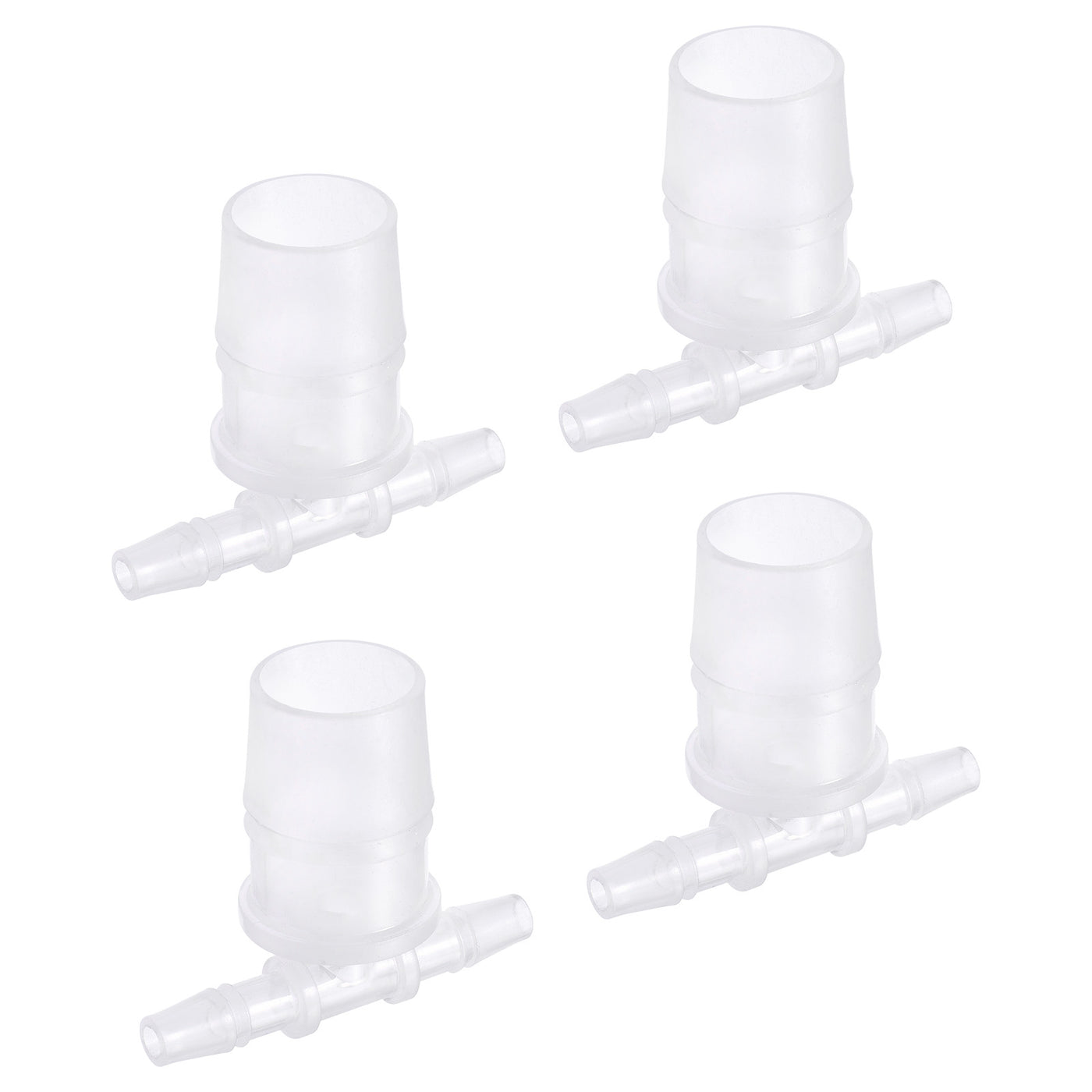 Harfington PP Reducing Barb Hose Fitting T Shape OD Pipe Connector