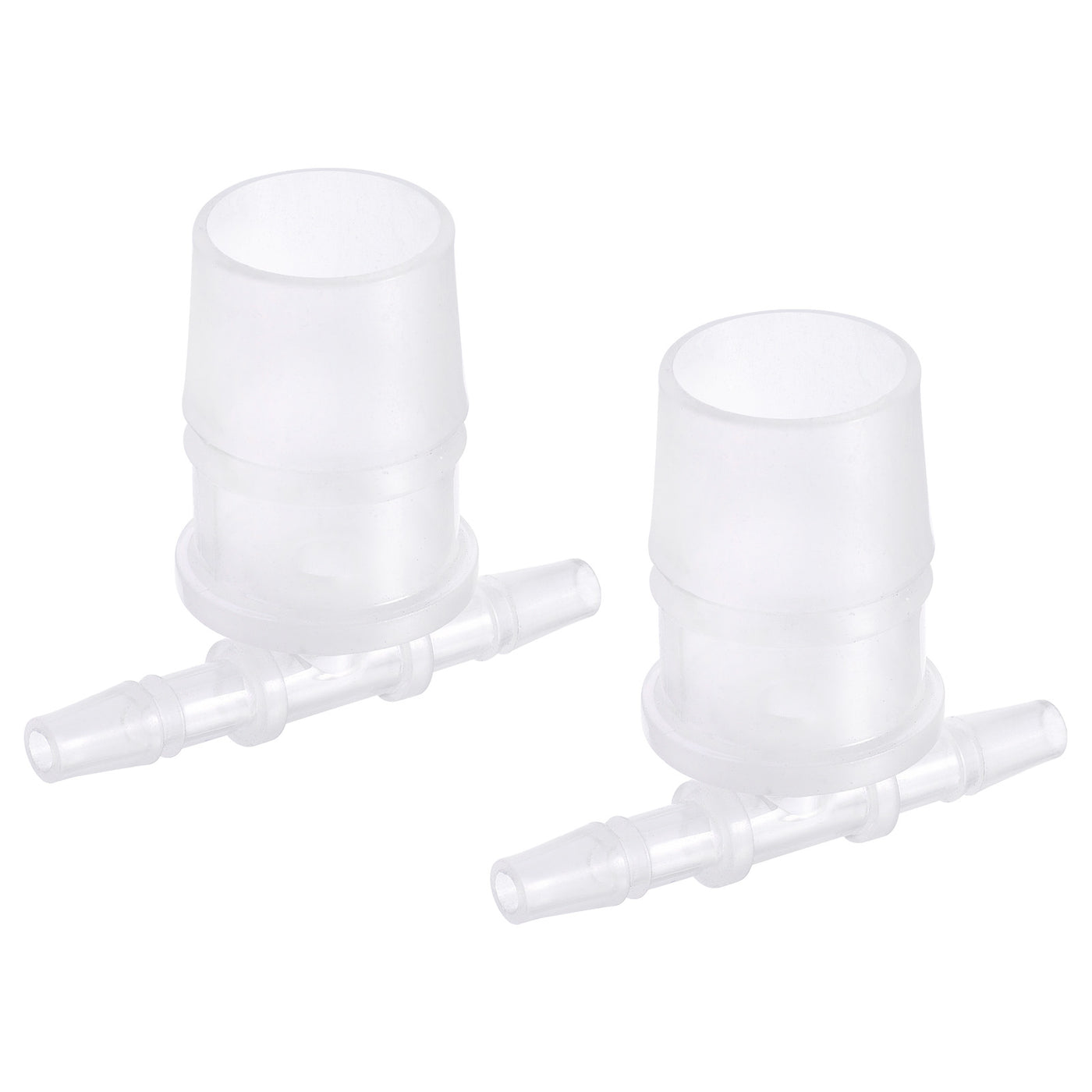 Harfington PP Reducing Barb Hose Fitting Tee T Shape Pipe Connector