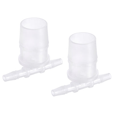 Harfington PP Reducing Barb Hose Fitting Tee T Shape Pipe Connector