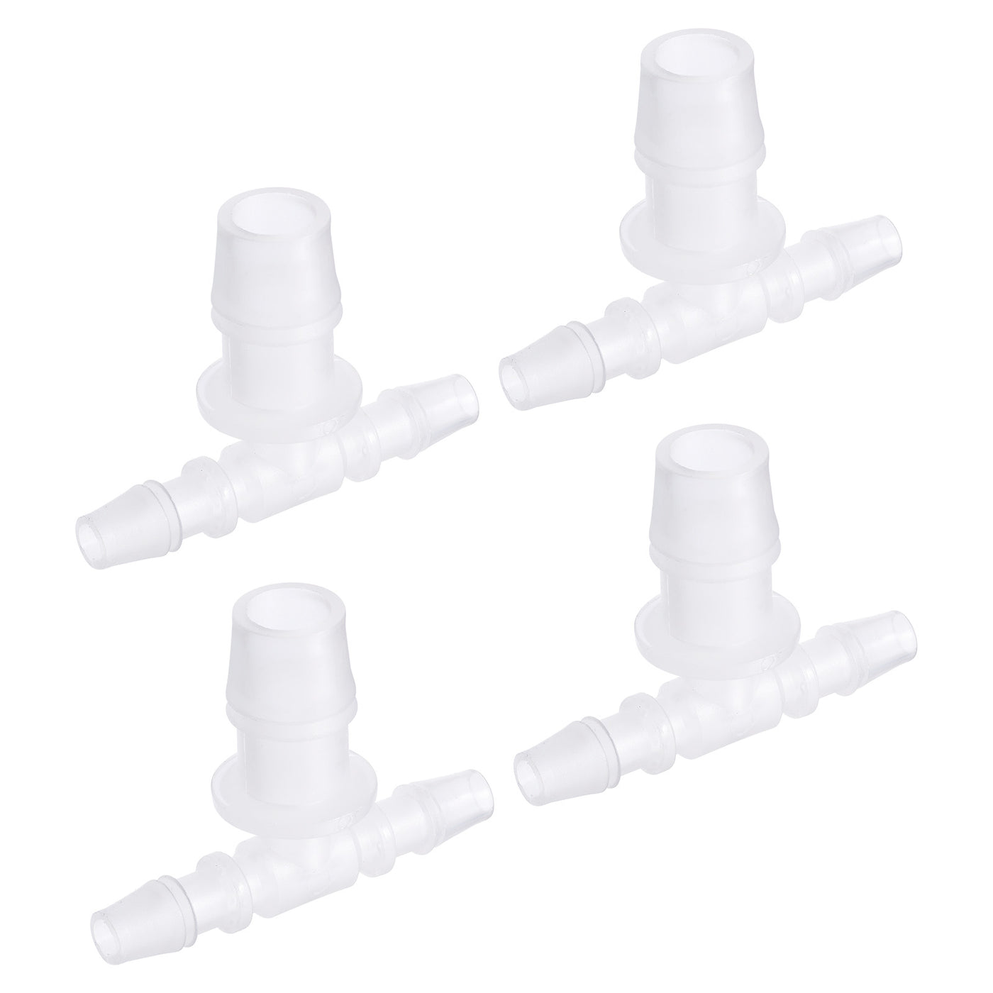 Harfington PP Reducing Barb Hose Fitting T Shape OD Pipe Connector