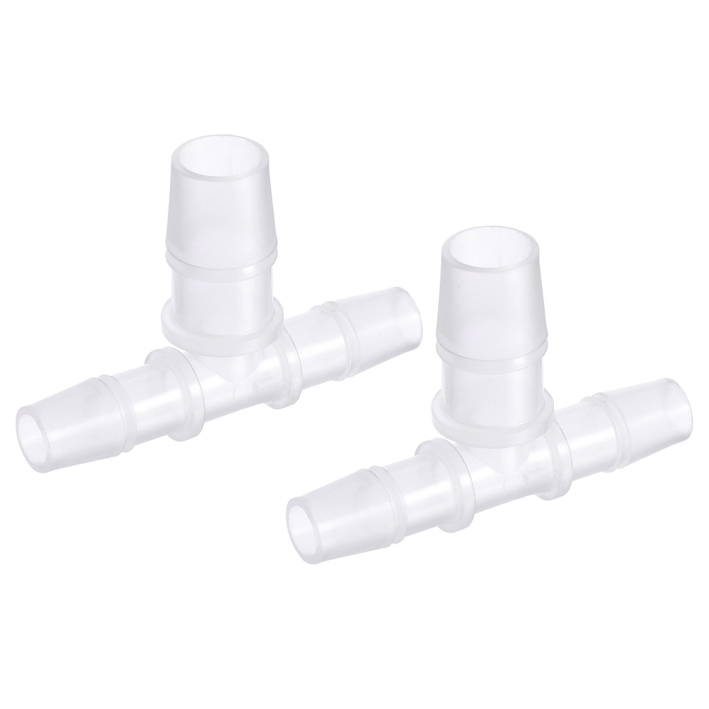 Harfington PP Reducing Barb Hose Fitting Tee T Shape Pipe Connector