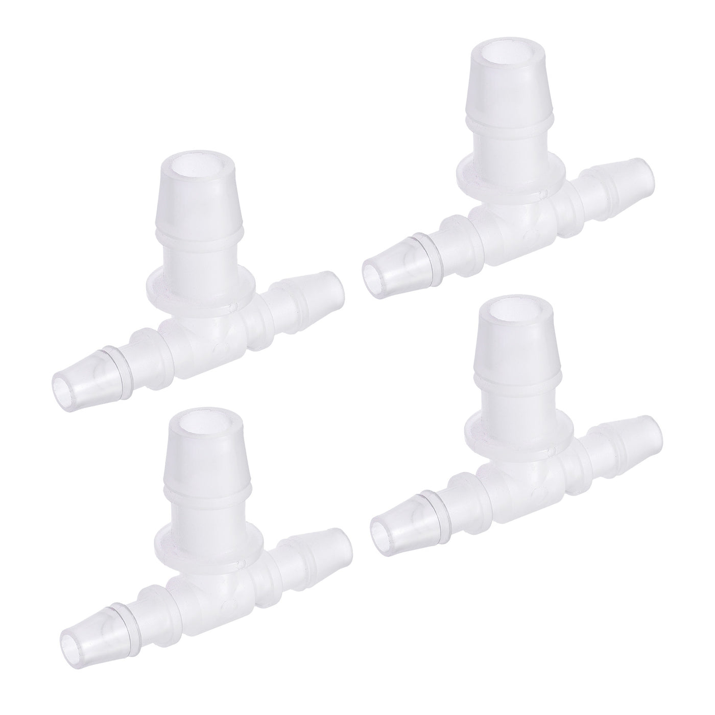 Harfington PP Reducing Barb Hose Fitting T Shape OD Pipe Connector