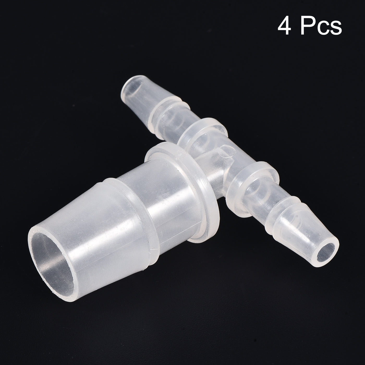 Harfington PP Reducing Barb Hose Fitting T Shape OD Pipe Connector