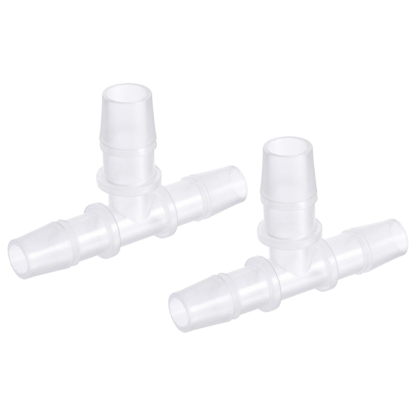 Harfington PP Reducing Barb Hose Fitting Tee T Shape Pipe Connector