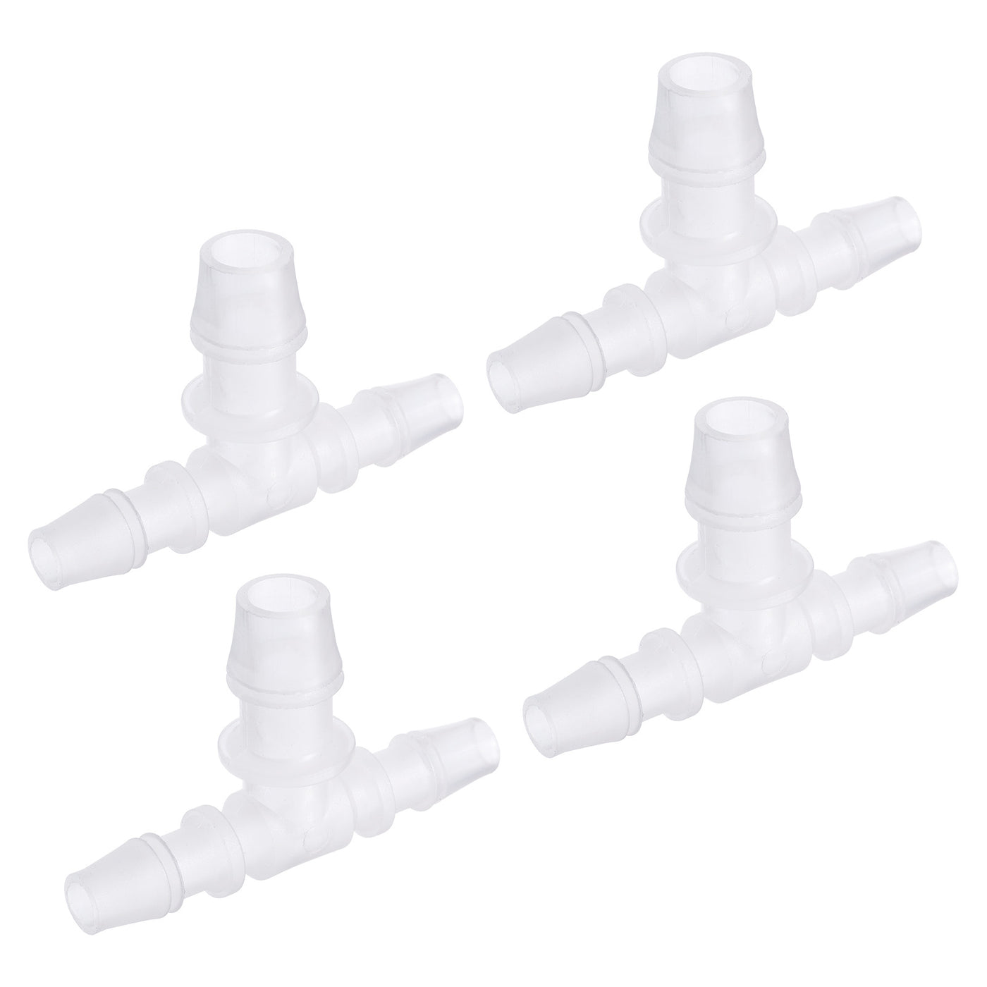 Harfington PP Reducing Barb Hose Fitting T Shape OD Pipe Connector