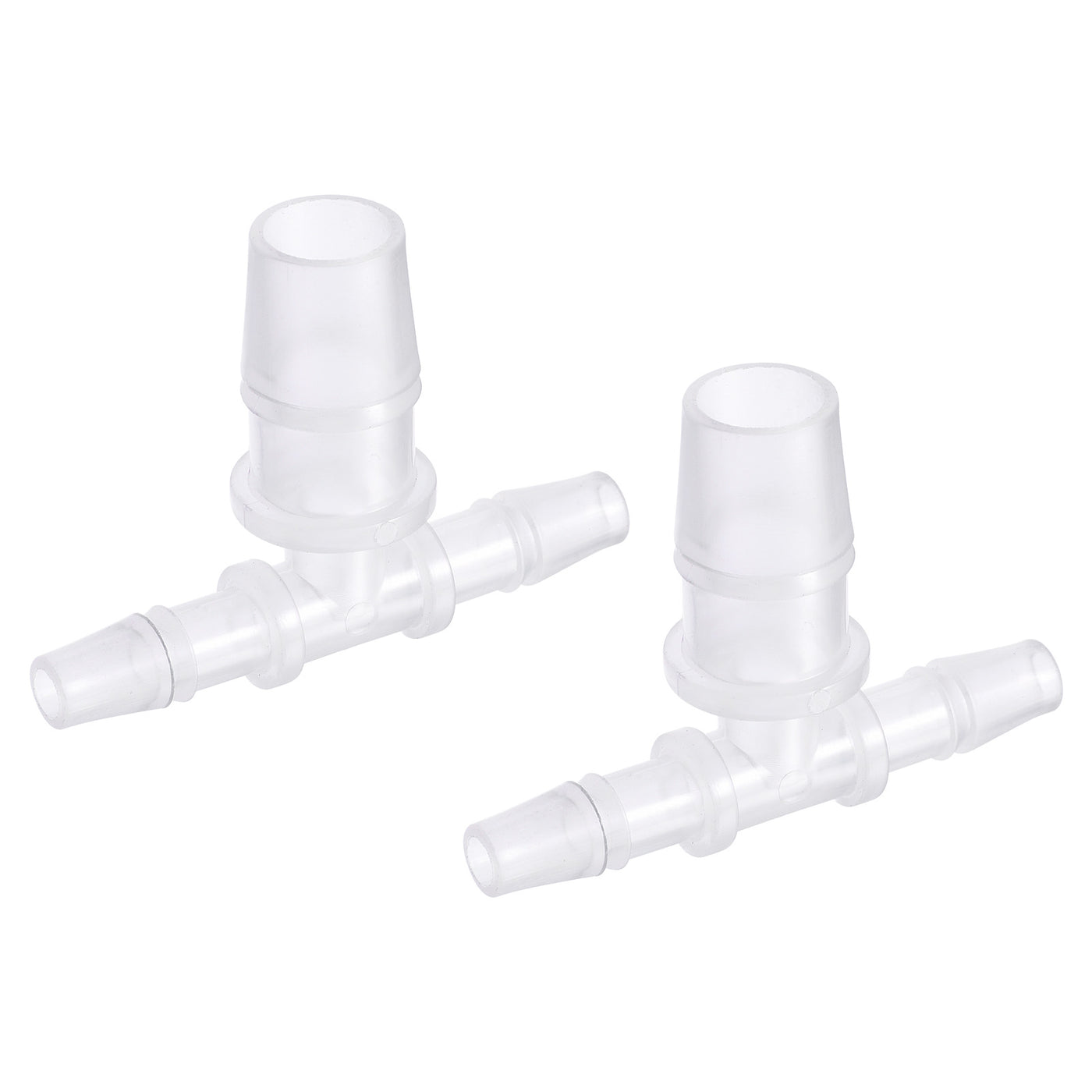 Harfington PP Reducing Barb Hose Fitting Tee T Shape Pipe Connector