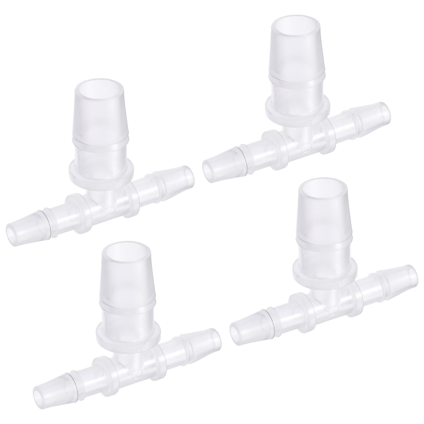 Harfington PP Reducing Barb Hose Fitting T Shape OD Pipe Connector