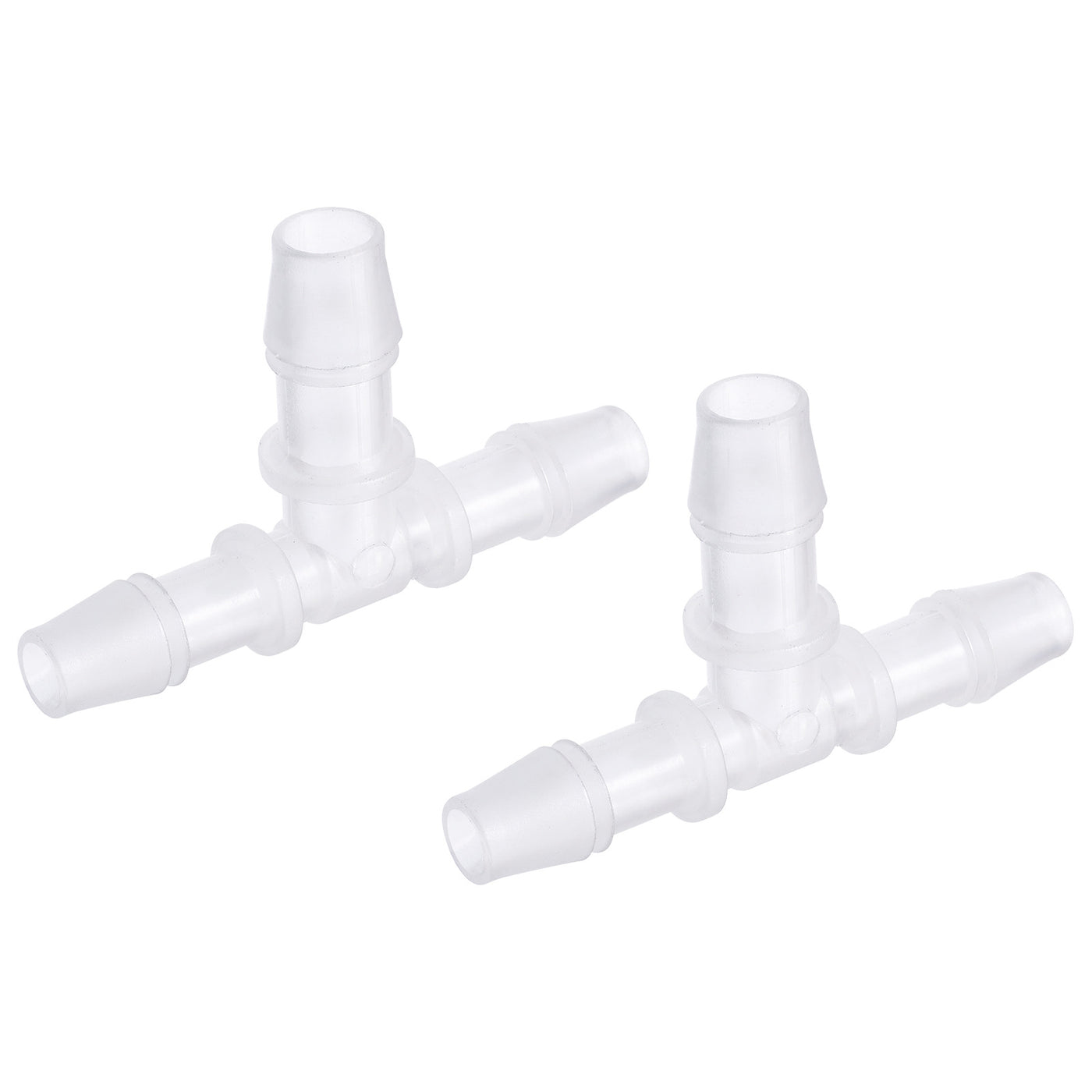 Harfington PP Reducing Barb Hose Fitting Tee T Shape Pipe Connector