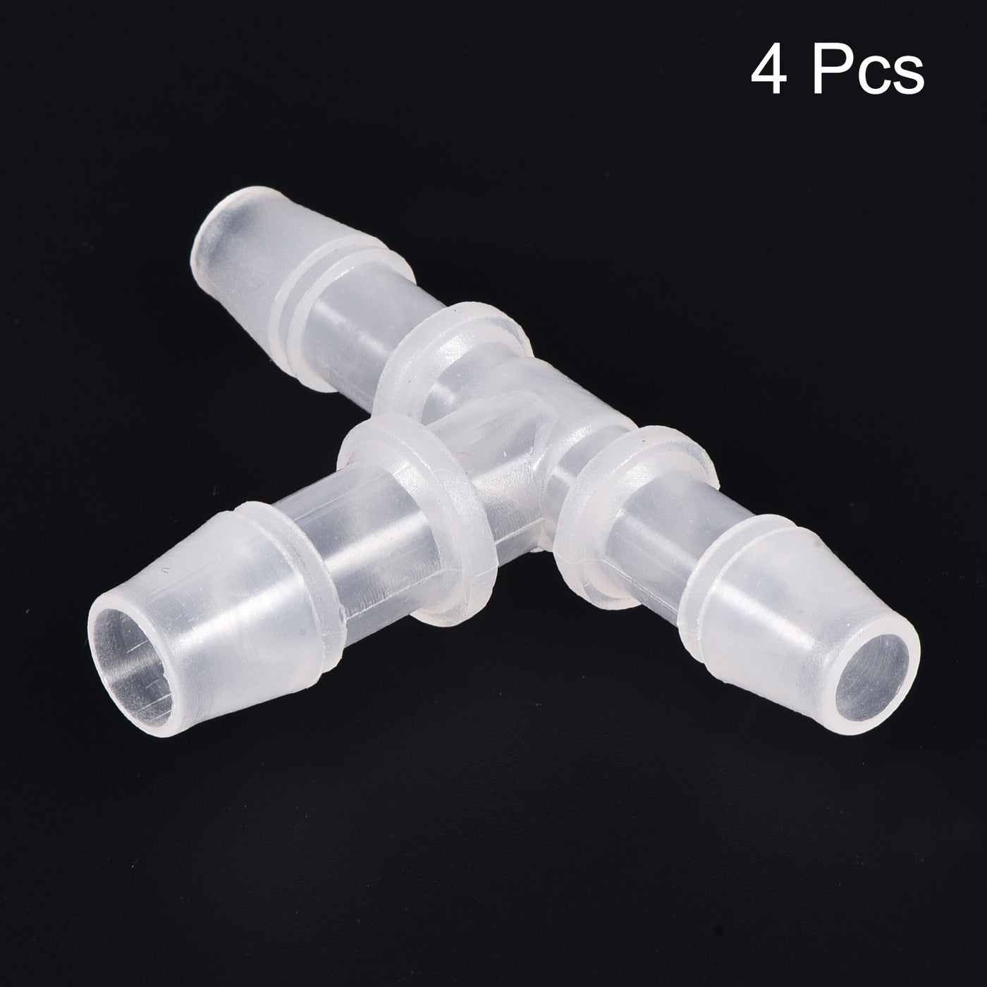 Harfington PP Reducing Barb Hose Fitting T Shape OD Pipe Connector