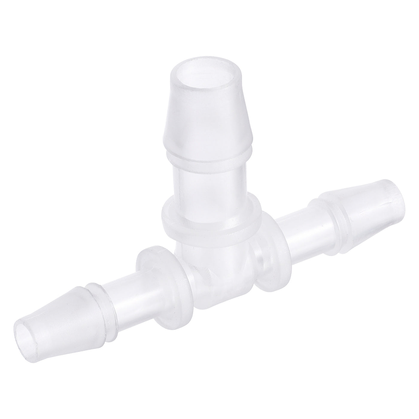 Harfington PP Reducing Barb Hose Fitting Tee T Shape OD Pipe Connector