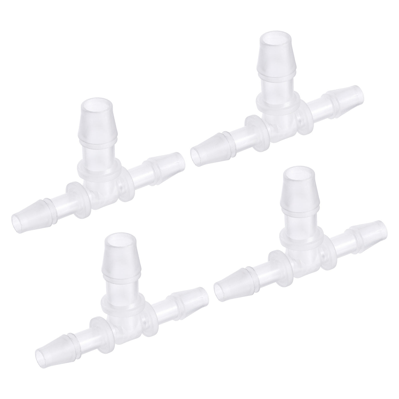 Harfington PP Reducing Barb Hose Fitting T Shape OD Pipe Connector