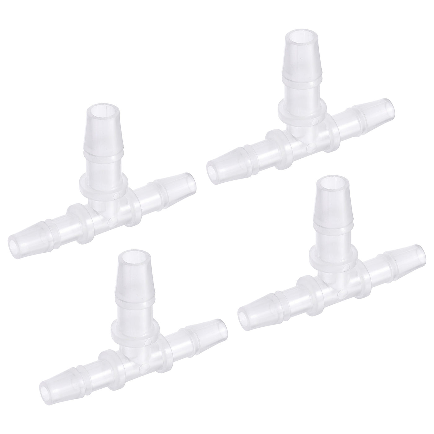 Harfington PP Reducing Barb Hose Fitting T Shape OD Pipe Connector