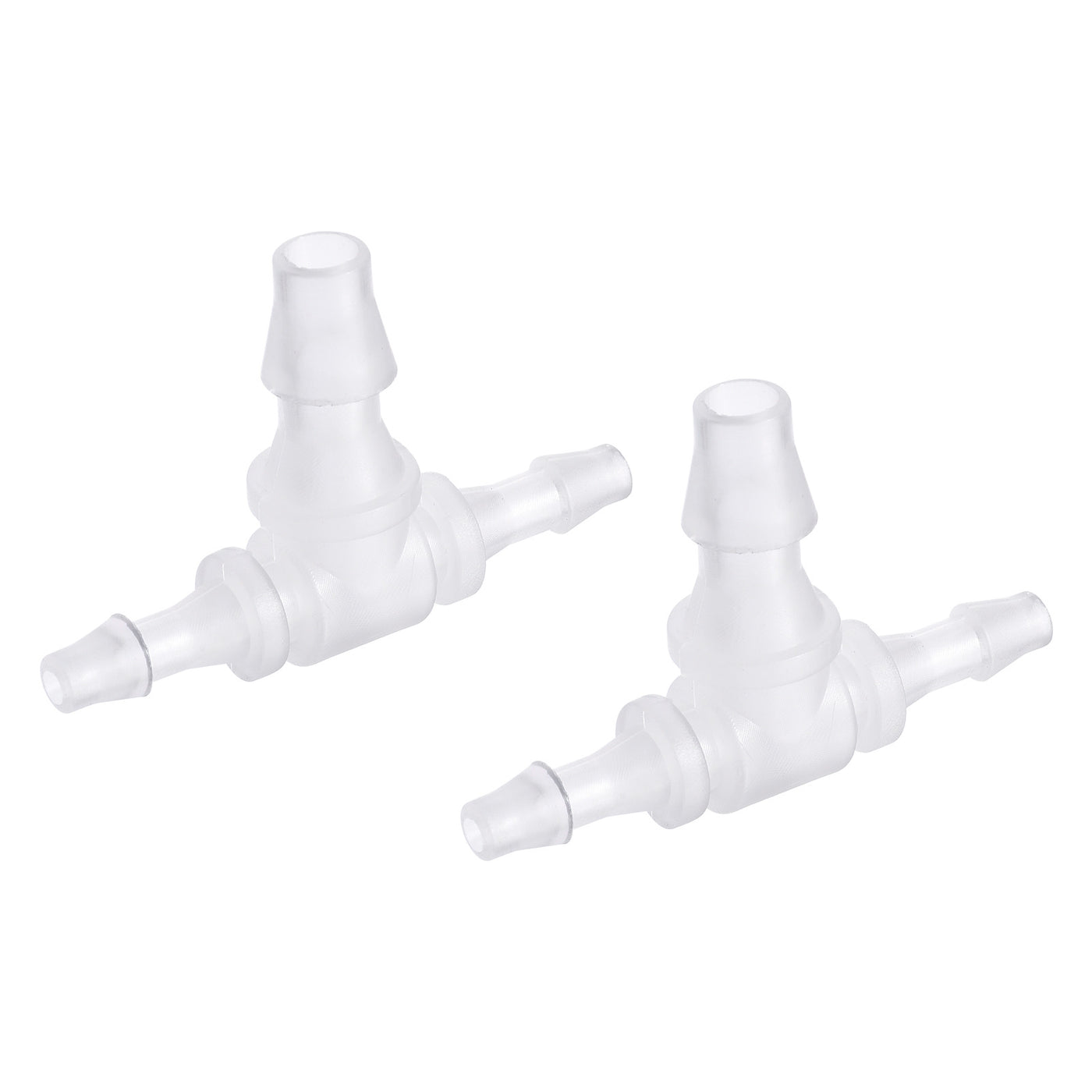 Harfington PP Reducing Barb Hose Fitting Tee T Shape Pipe Connector