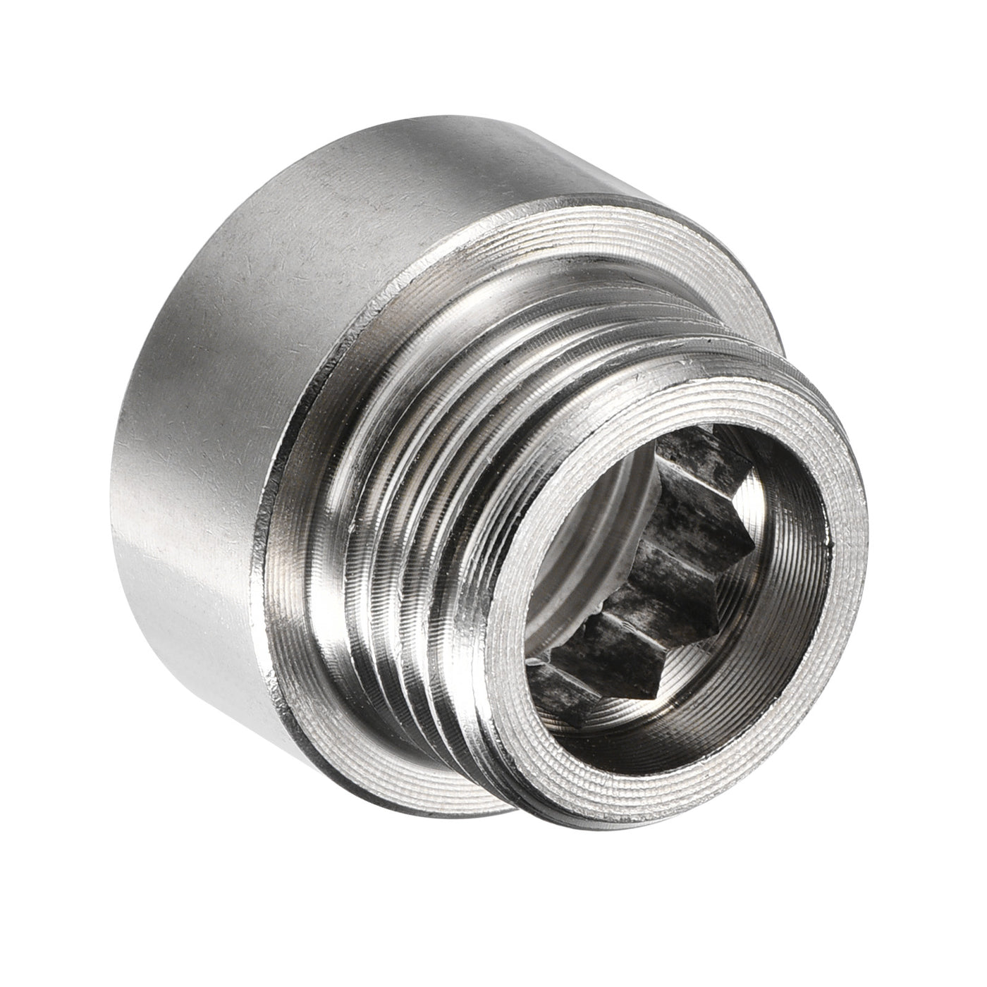 Harfington Stainless Steel Extension Pipe Fitting Reducer Coupling Adapter Connector