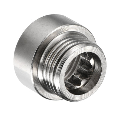 Harfington Stainless Steel Extension Pipe Fitting Reducer Coupling Adapter Connector