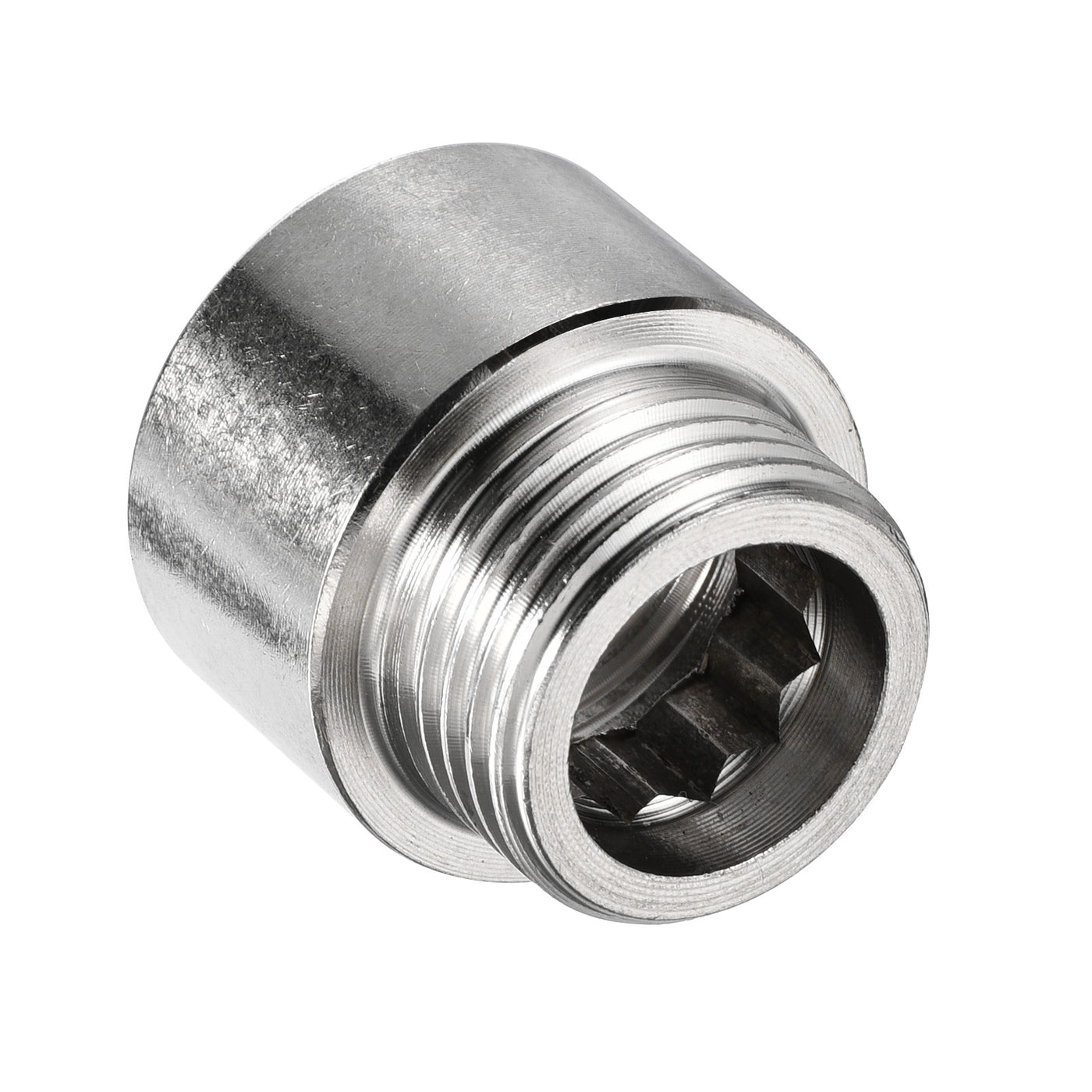 Harfington Stainless Steel Extension Pipe Fitting Reducer Coupling Adapter Connector