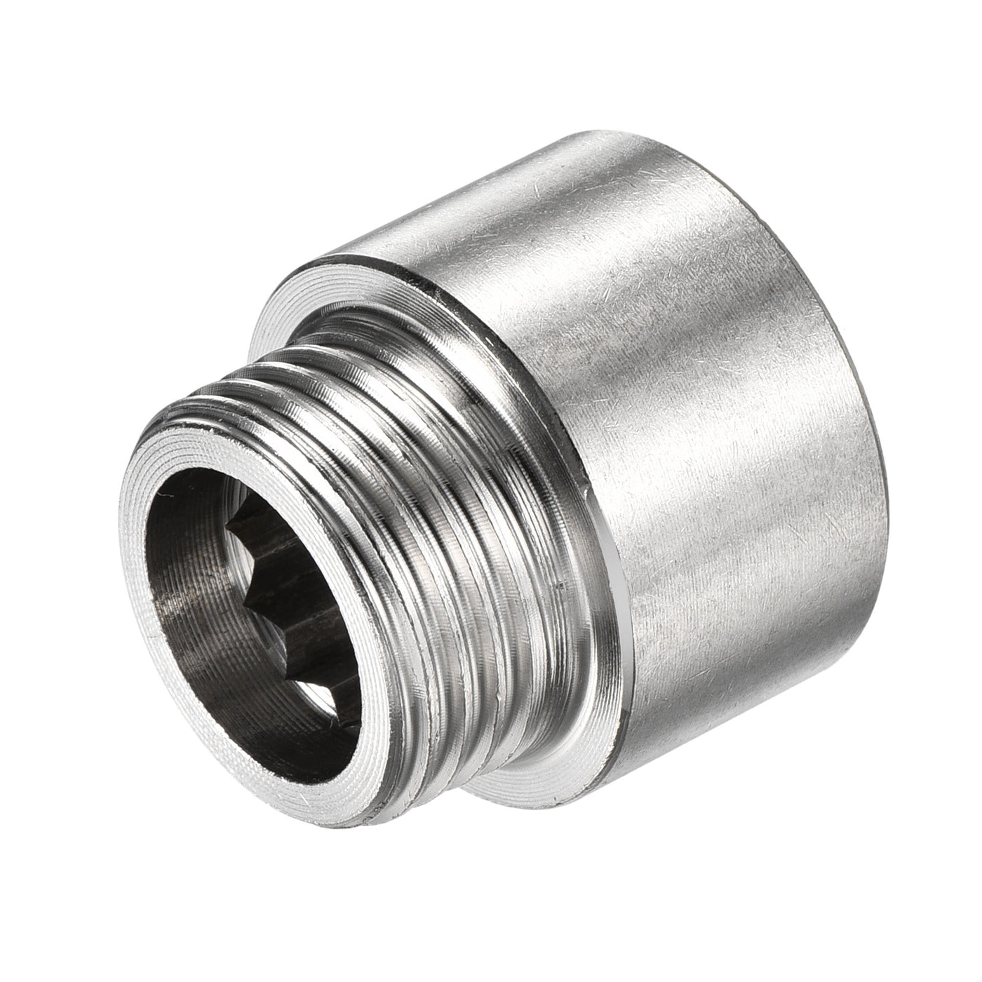 Harfington Stainless Steel Extension Pipe Fitting Reducer Coupling Adapter Connector