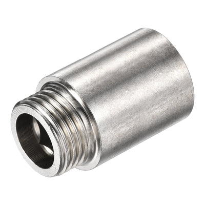 Harfington Stainless Steel Extension Pipe Fitting Reducer Coupling Adapter Connector