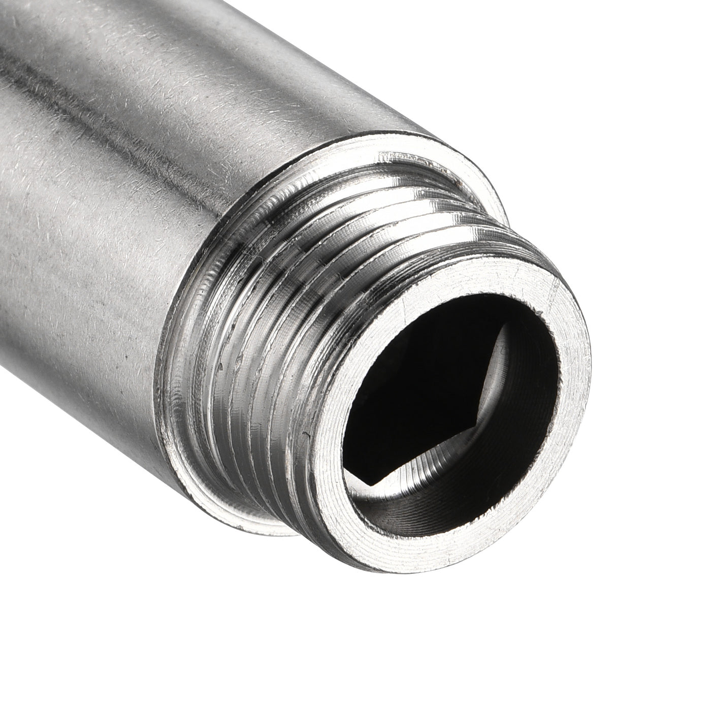 Harfington Stainless Steel Extension Pipe Fitting Reducer Coupling Adapter Connector