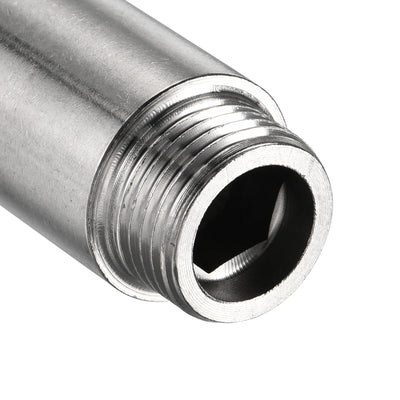 Harfington Stainless Steel Extension Pipe Fitting Reducer Coupling Adapter Connector