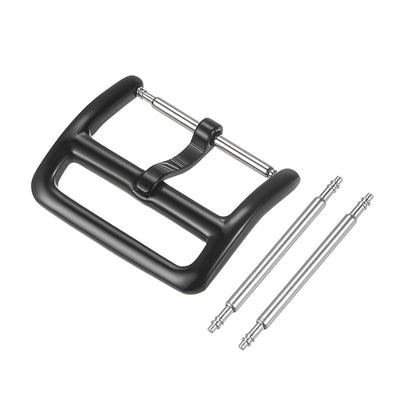 Harfington Watch SUS304 PVD Buckles, for Watch Bands with Spring Bar