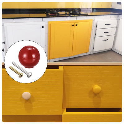 Harfington Ceramic Drawer Knobs,  Ball Shape Door Pull Handle