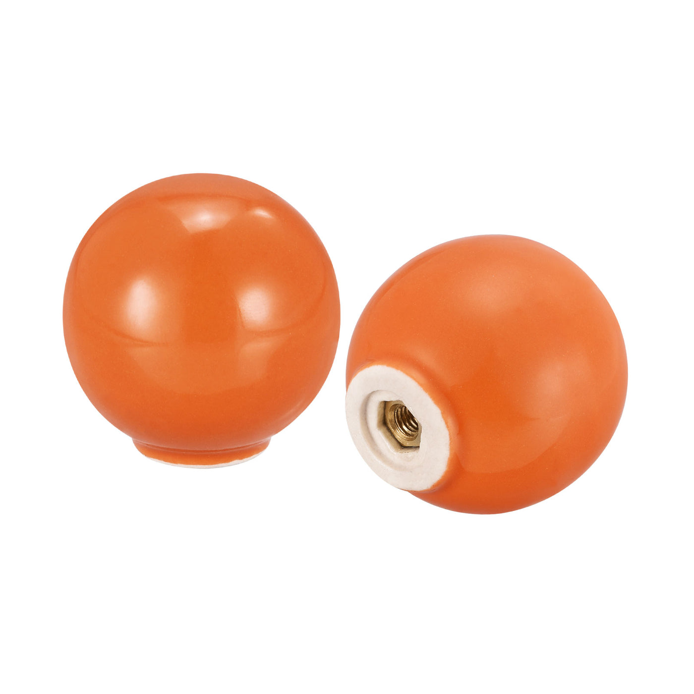 Harfington Ceramic Drawer Knobs,  Ball Shape Door Pull Handle