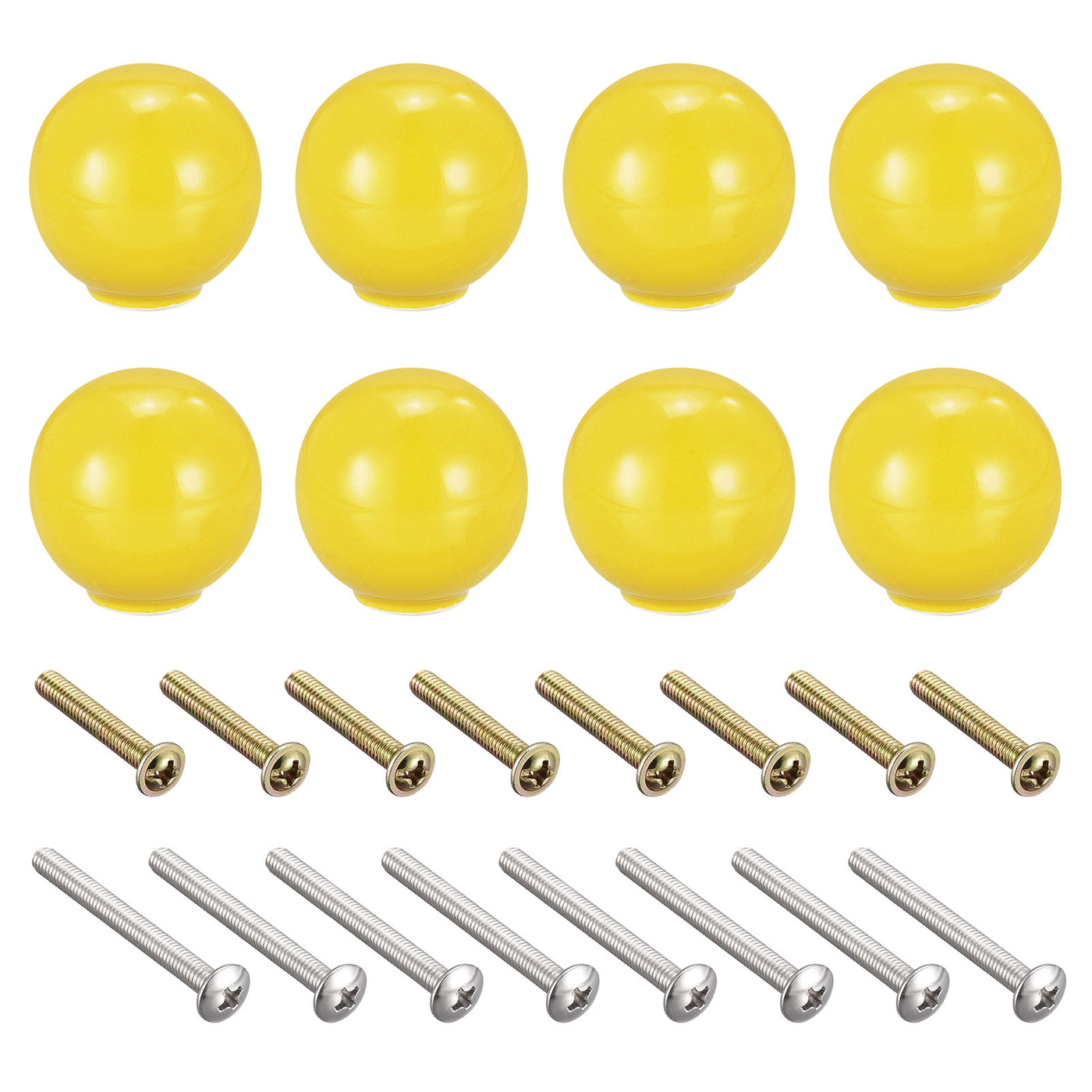 Harfington Ceramic Drawer Knobs,  Ball Shape Door Pull Handle