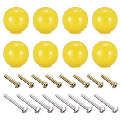 Harfington Ceramic Drawer Knobs,  Ball Shape Door Pull Handle