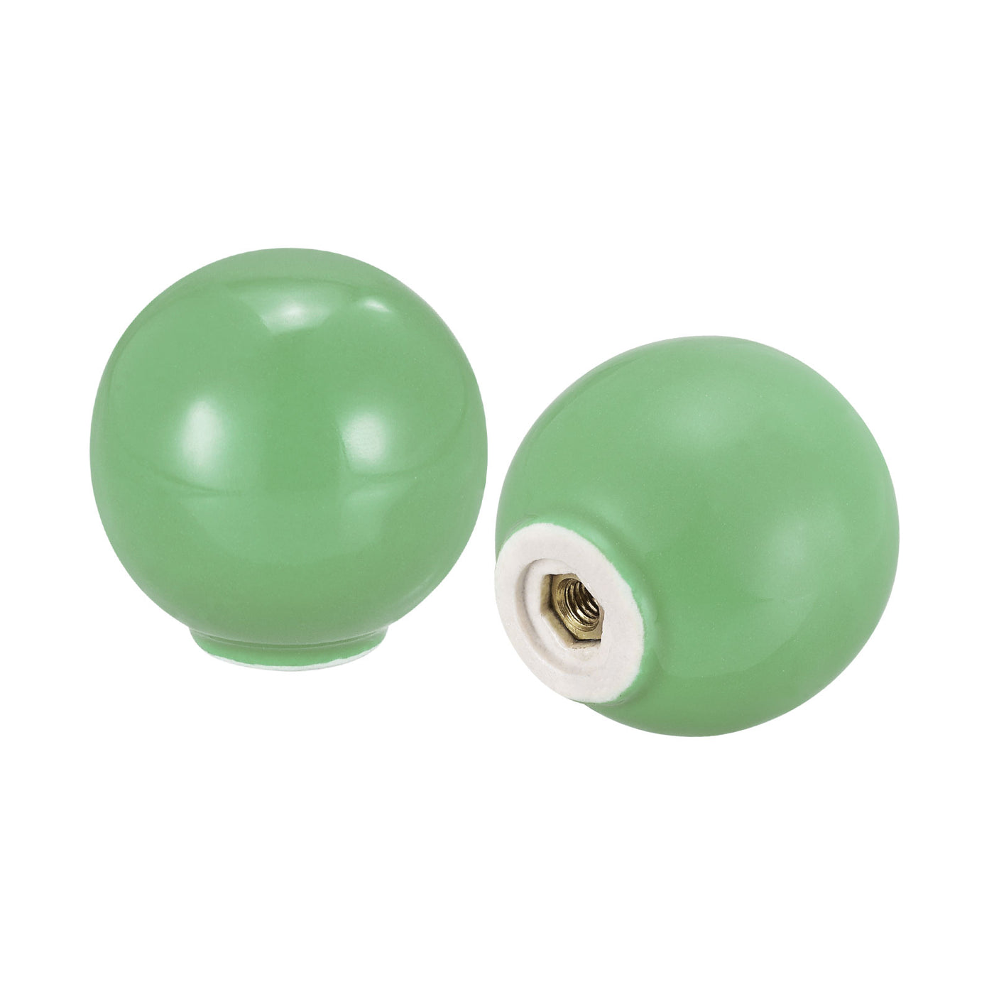 Harfington Ceramic Drawer Knobs,  Ball Shape Door Pull Handle
