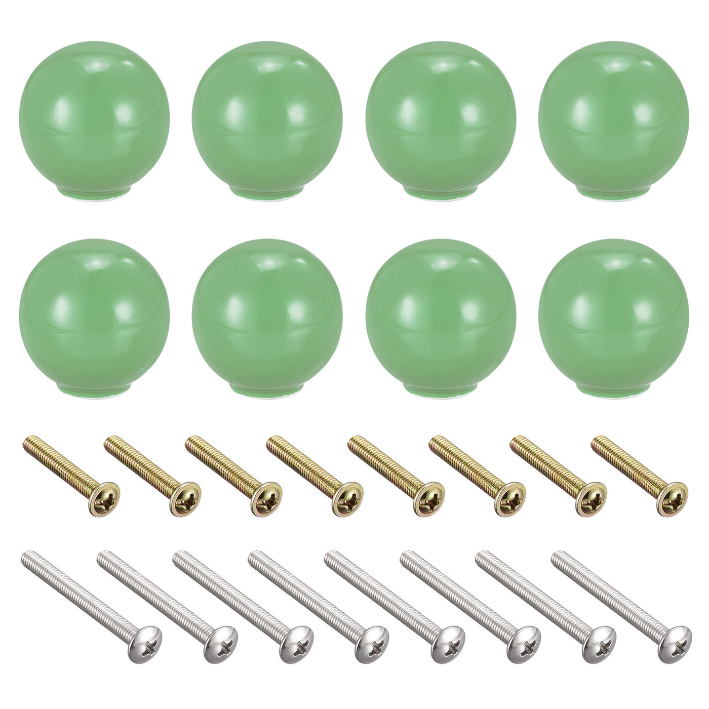 Harfington Ceramic Drawer Knobs,  Ball Shape Door Pull Handle