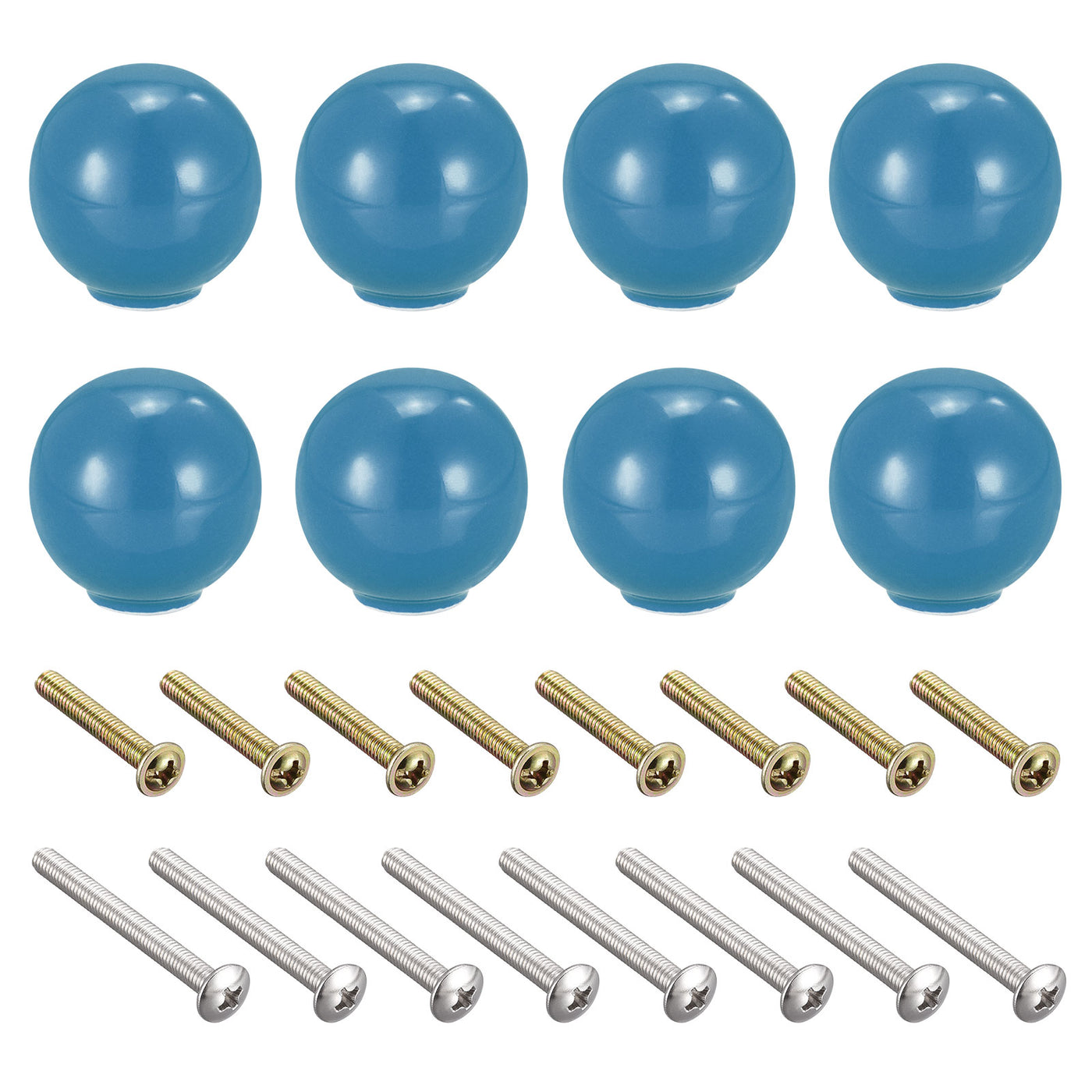 Harfington Ceramic Drawer Knobs,  Ball Shape Door Pull Handle