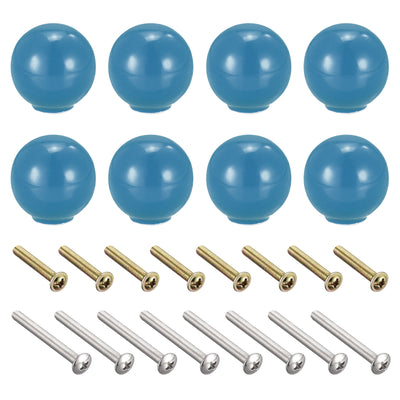 Harfington Ceramic Drawer Knobs,  Ball Shape Door Pull Handle