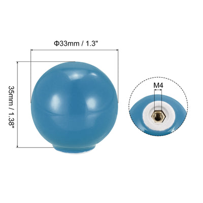 Harfington Drawer Knobs, Ball Shape Door Pull Handles