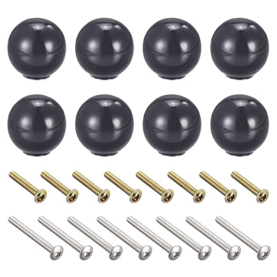 Harfington Ceramic Drawer Knobs,  Ball Shape Door Pull Handle