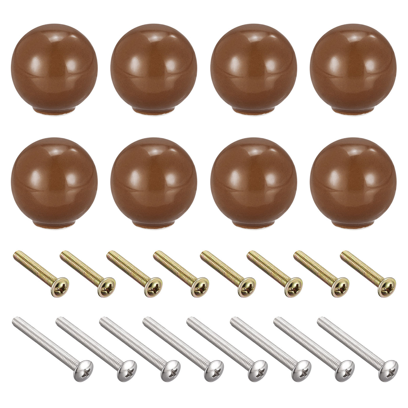 Harfington Ceramic Drawer Knobs,  Ball Shape Door Pull Handle