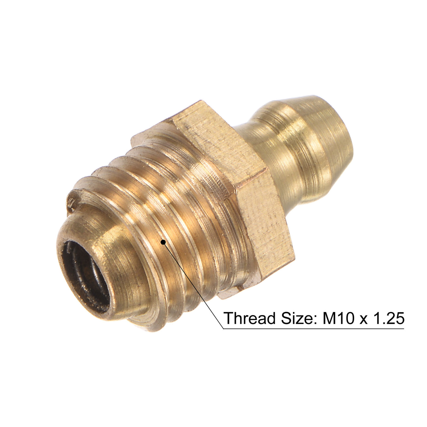 Harfington Straight Hydraulic Grease Fitting Accessories Thread