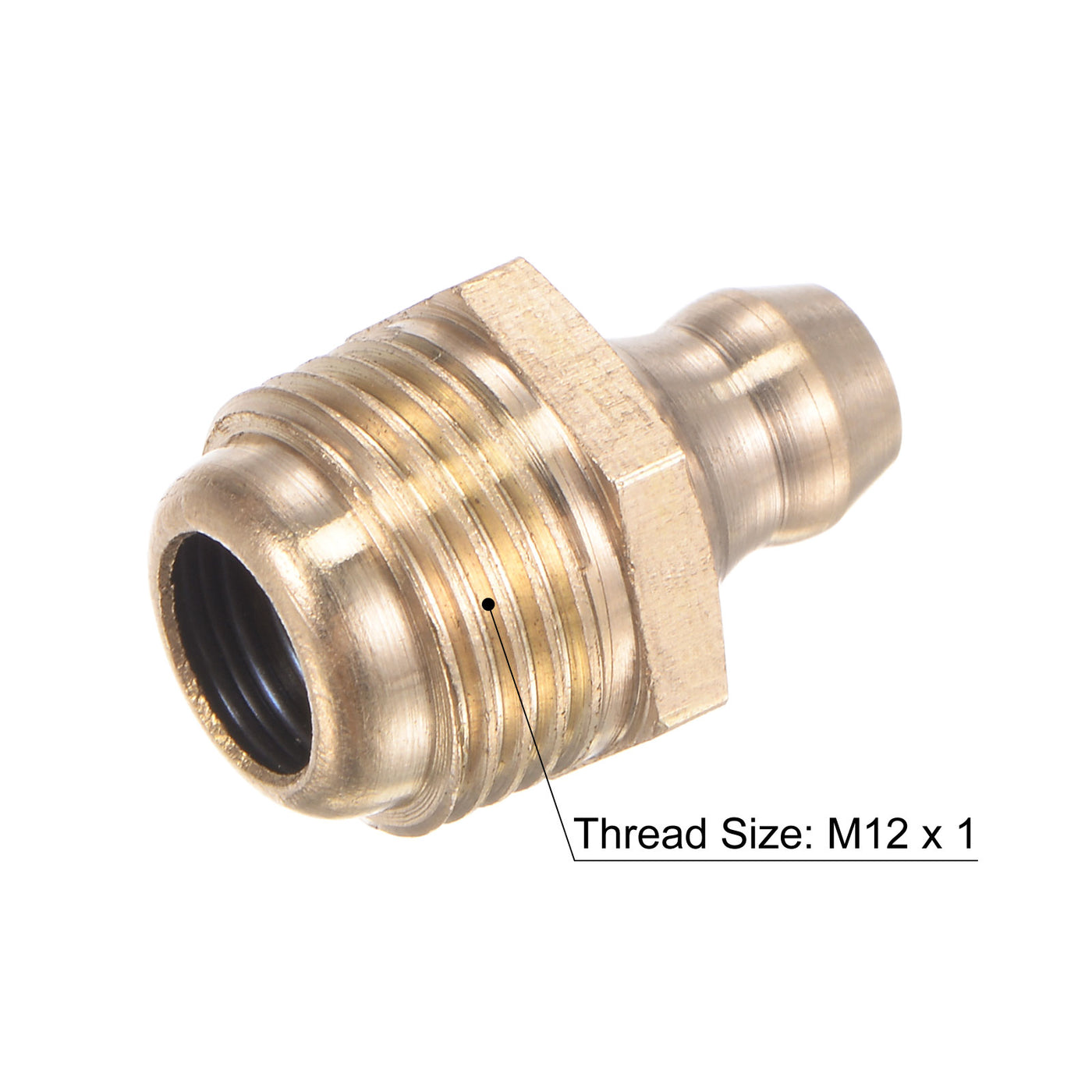 Harfington Straight Hydraulic Grease Fitting Accessories Thread