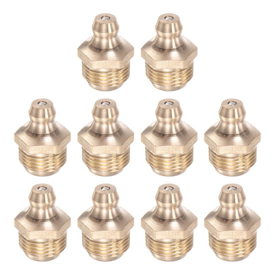 Harfington Straight Hydraulic Grease Fitting Accessories Thread
