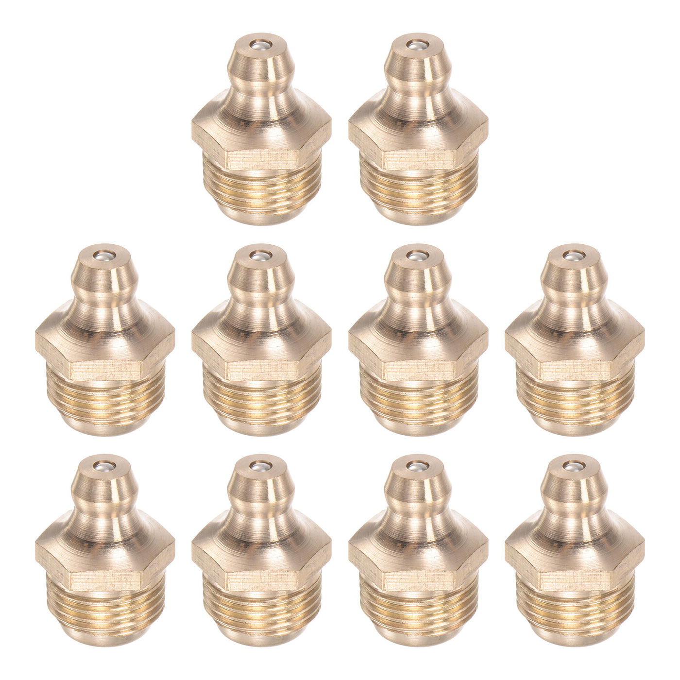 Harfington Straight Hydraulic Grease Fitting Accessories Thread
