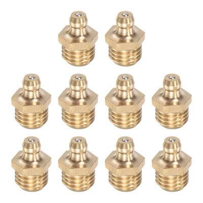 Harfington Straight Hydraulic Grease Fitting Accessories Thread