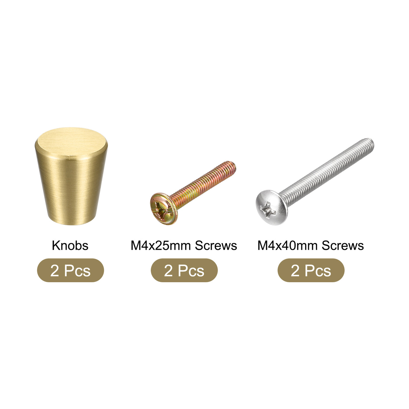 Harfington Drawer Knobs, Wardrobe Door Pull Handle for Office