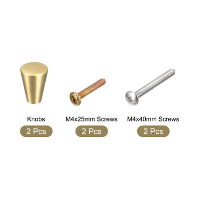 Harfington Drawer Knobs, Wardrobe Door Pull Handle for Office