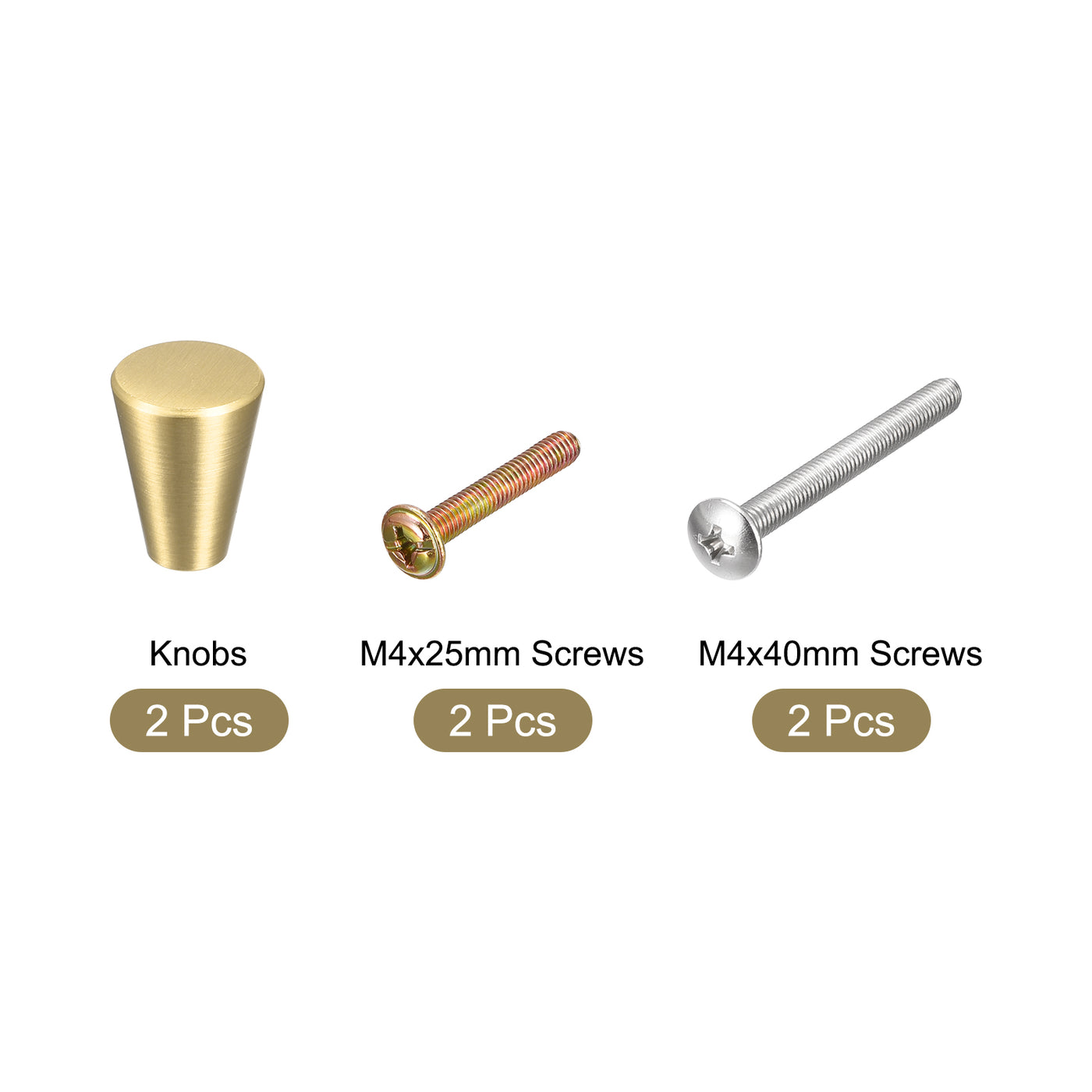 Harfington Drawer Knobs, Wardrobe Door Pull Handle for Office